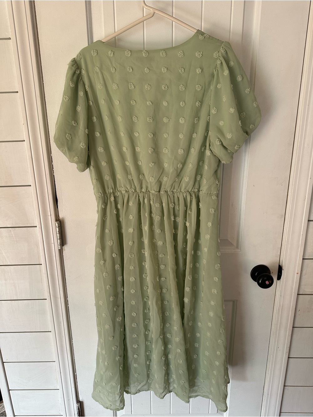 Baltic Born Mika Sage Swiss Dot dress - Picture 5 of 5